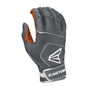 Easton Adult Walk-Off Nx Batting Gloves - Caramel/Grey