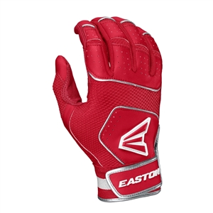 Easton Adult Walk-Off Nx Batting Gloves - Red/Red