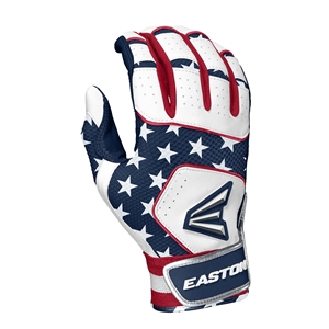 Easton Youth Walk-Off Nx Batting Gloves - Stars And Stripes