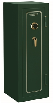 Stack-On FS-14-MG-C 14-Gun Fire Resistant Safe with Combination Lock, Matte Hunter Green