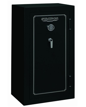 Stack-On FS-24-MB-E 24-Gun Fire Resistant Safe with Electronic Lock, Matte Black