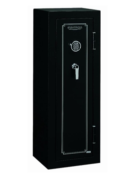 Stack-On FS-8-MB-E 8-Gun Fire Resistant Safe with Electronic Lock, Matte Black