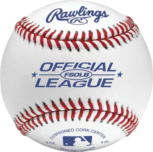 Rawlings Flat Seam Official League Tournament Baseball (1 Dozen Balls)