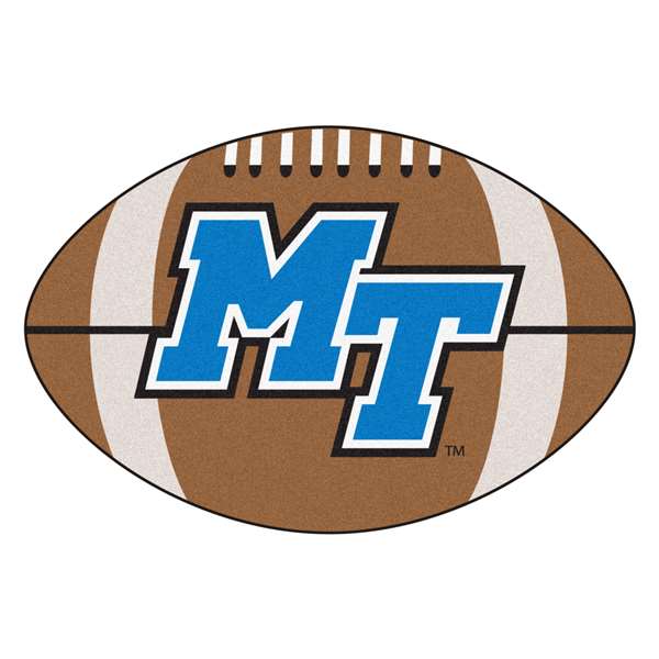 Middle Tennessee State University Blue Raiders Football Mat