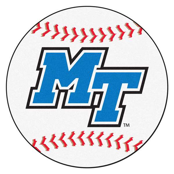 Middle Tennessee State University Blue Raiders Baseball Mat