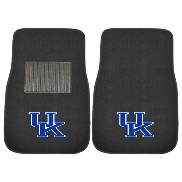 University of Kentucky Wildcats 2-pc Embroidered Car Mat Set