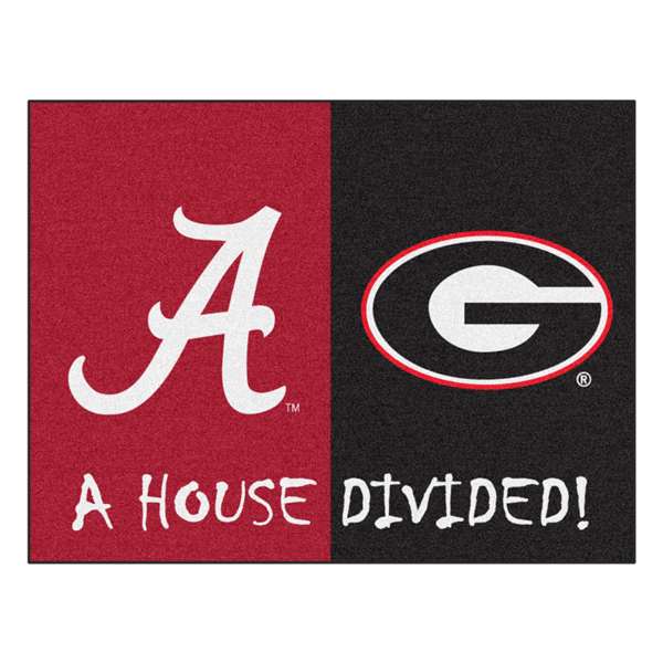 House Divided - Alabama / Georgia House Divided House Divided Mat
