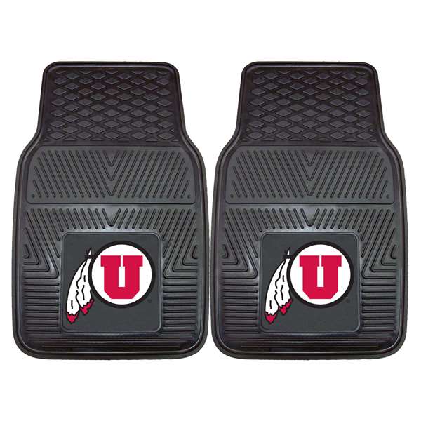 University of Utah Utes 2-pc Vinyl Car Mat Set