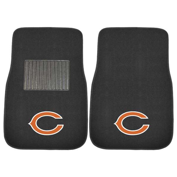 Chicago Bears Bears 2-pc Embroidered Car Mat Set