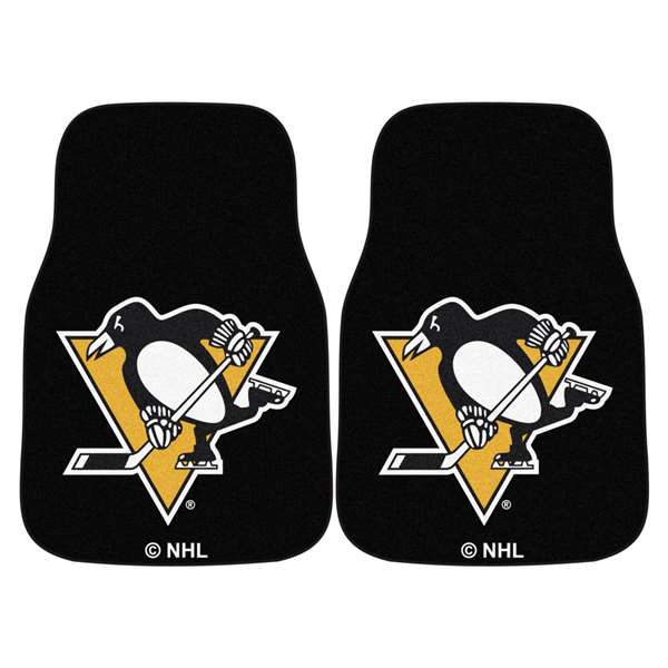 Pittsburgh Penguins Penguins 2-pc Carpet Car Mat Set