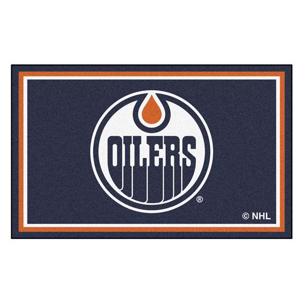 Edmonton Oilers Oilers 4x6 Rug