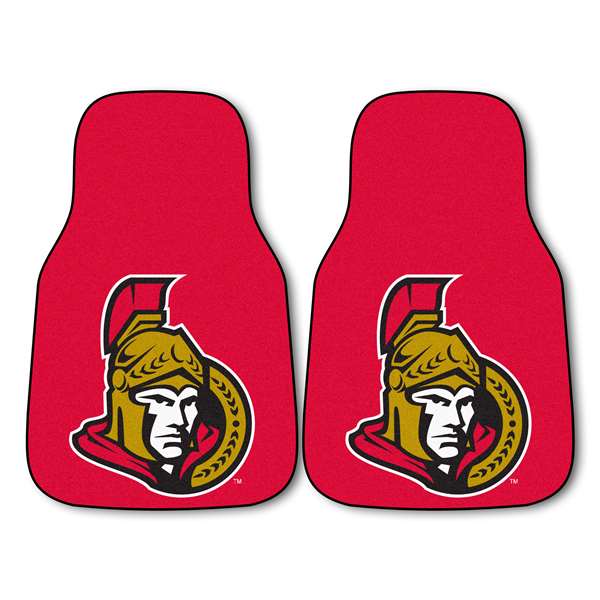 Ottawa Senators Senators 2-pc Carpet Car Mat Set