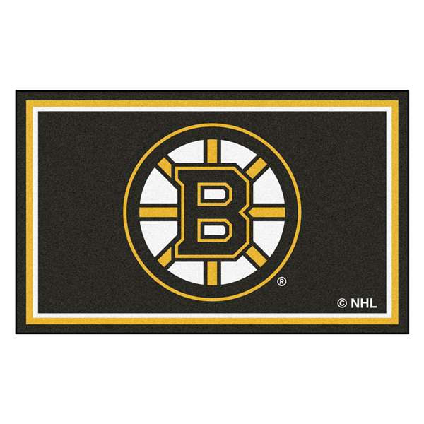 Boston Bruins Bruins 4x6 Rug
