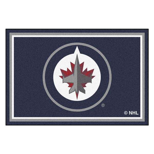 Winnipeg Jets Jets 5x8 Rug