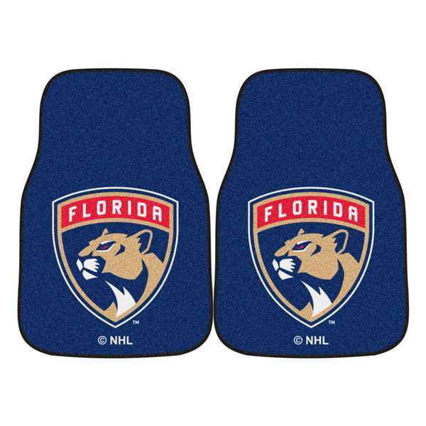Florida Panthers Panthers 2-pc Carpet Car Mat Set