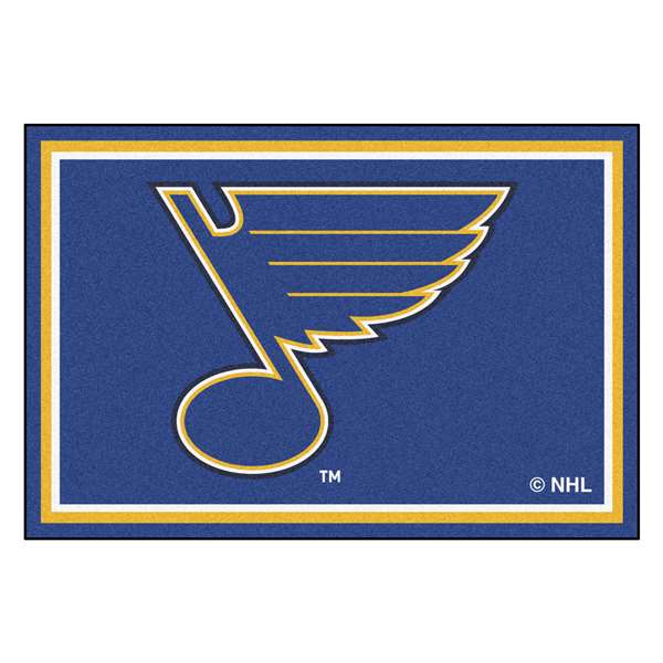 St. Louis Blues Blues 5x8 Rug