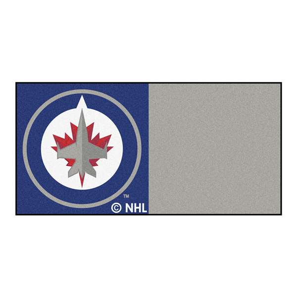 Winnipeg Jets Jets Team Carpet Tiles