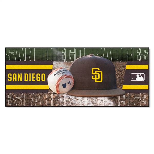 San Diego Padres Padres Baseball Runner