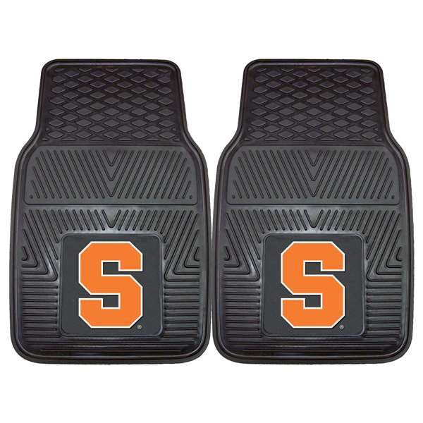 Syracuse University Orange 2-pc Vinyl Car Mat Set