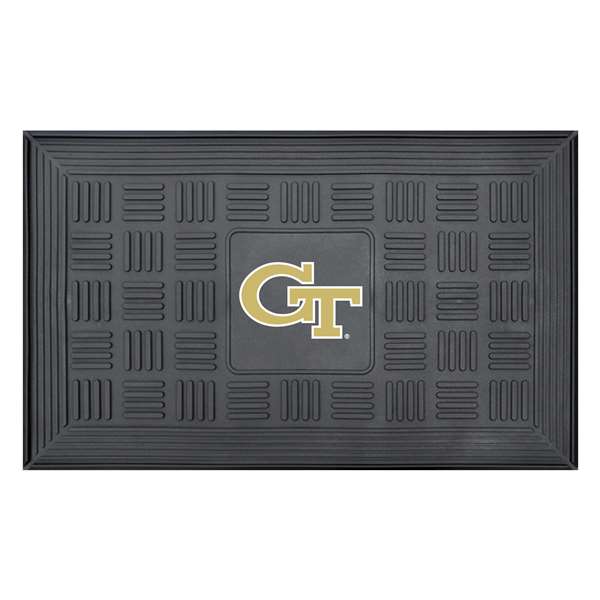 Georgia Tech Yellow Jackets Medallion Door Mat