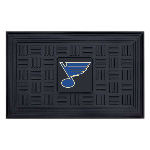 St. Louis Blues Blues Medallion Door Mat