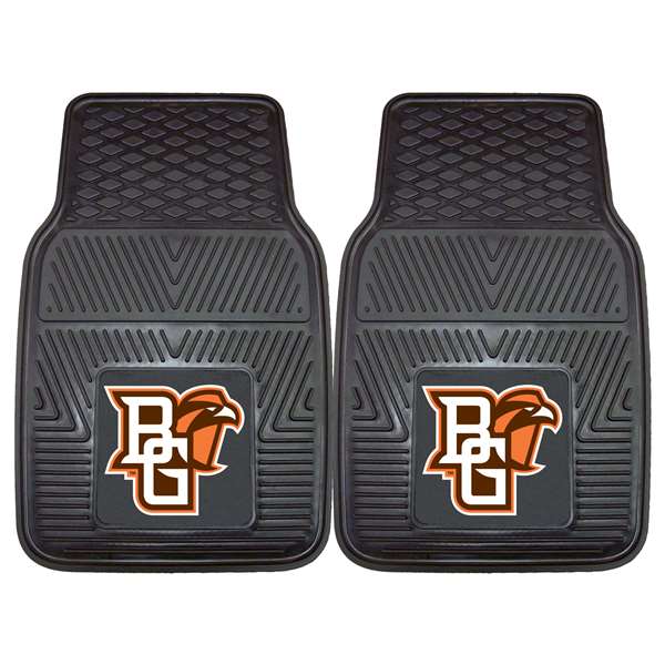 Bowling Green State University Falcons 2-pc Vinyl Car Mat Set