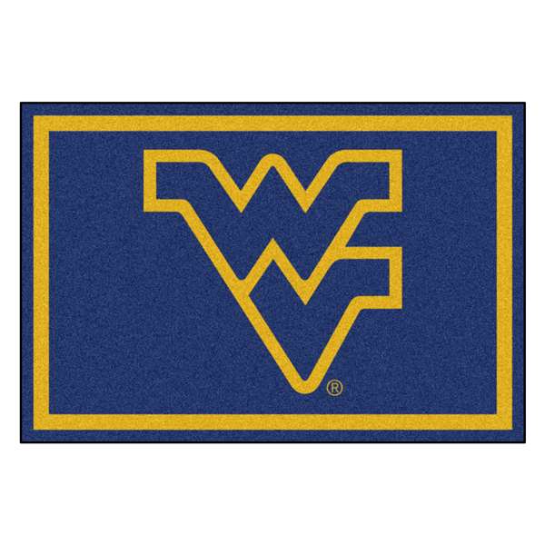 West Virginia University Mountaineers 5x8 Rug