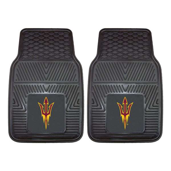 Arizona State University Sun Devils 2-pc Vinyl Car Mat Set