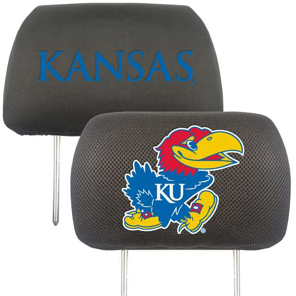 University of Kansas Jayhawks Head Rest Cover