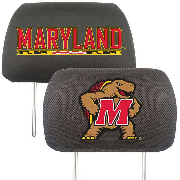 University of Maryland Terrapins Head Rest Cover