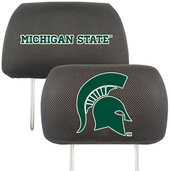 Michigan State University Spartans Head Rest Cover