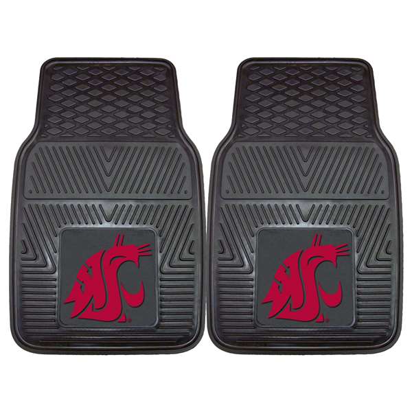 Washington State University Cougars 2-pc Vinyl Car Mat Set