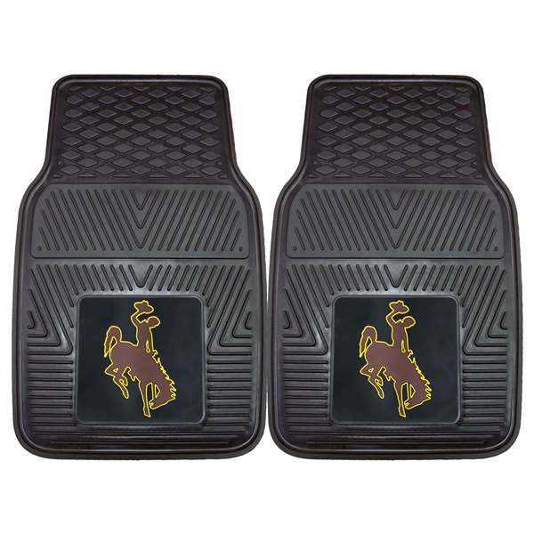 University of Wyoming Cowboys 2-pc Vinyl Car Mat Set