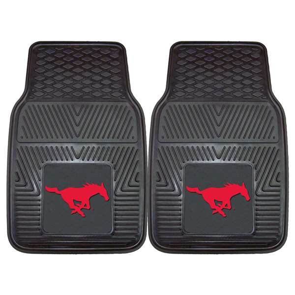 Southern Methodist University Mustangs 2-pc Vinyl Car Mat Set