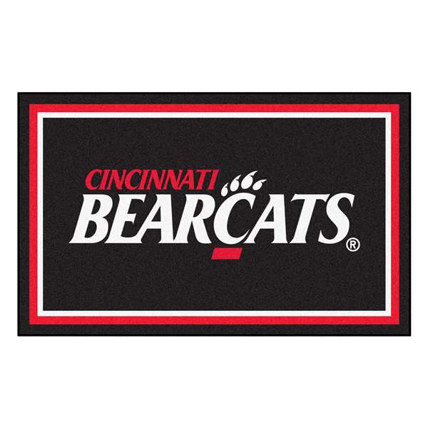 University of Cincinnati Bearcats 4x6 Rug