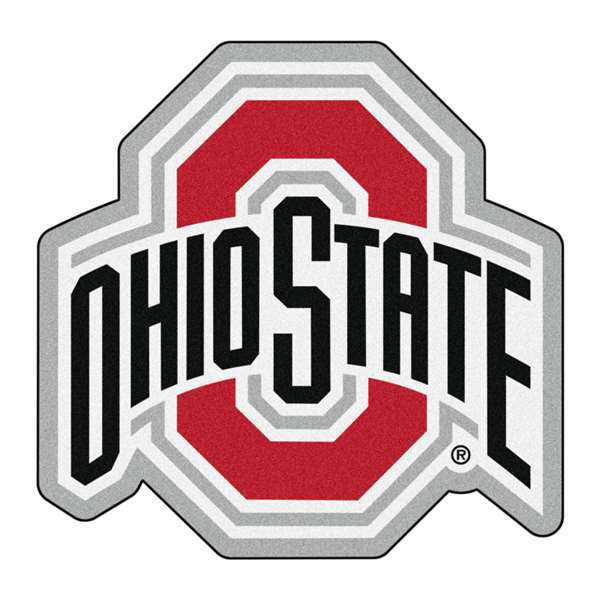 Ohio State University Buckeyes Mascot Mat