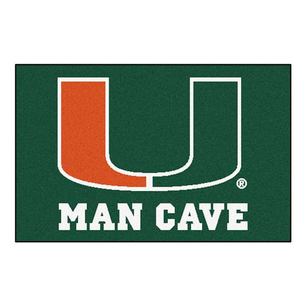 University of Miami Hurricanes Man Cave Starter