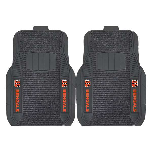 Cincinnati Bengals Bengals 2-pc Deluxe Car Mat Set