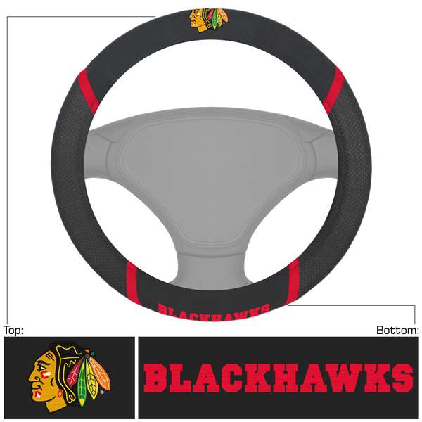 Chicago Blackhawks Blackhawks Steering Wheel Cover