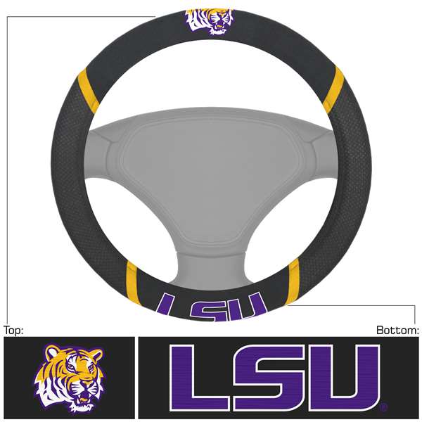 Louisiana State University Tigers Steering Wheel Cover