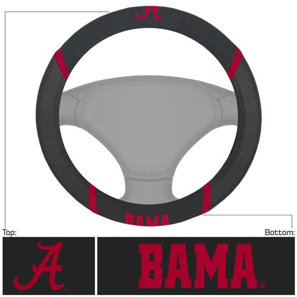 University of Alabama Crimson Tide Steering Wheel Cover