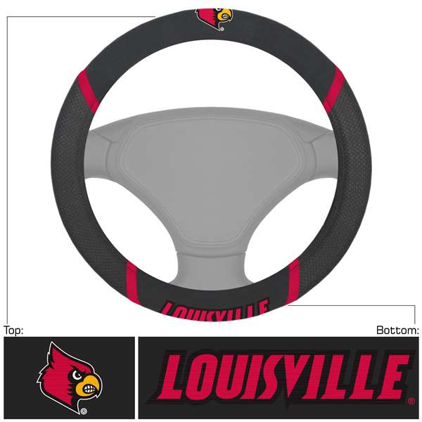 University of Louisville Cardinals Steering Wheel Cover