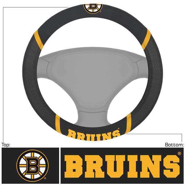 Boston Bruins Bruins Steering Wheel Cover