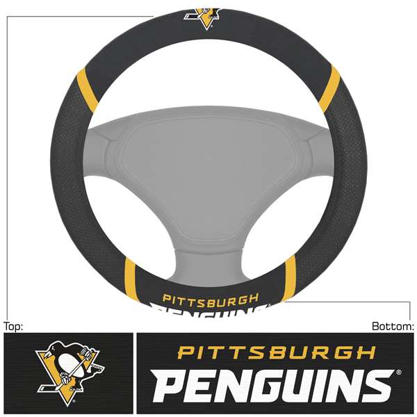 Pittsburgh Penguins Penguins Steering Wheel Cover