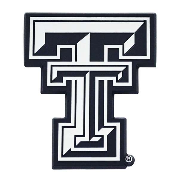 Texas Tech University Red Raiders Chrome Emblem