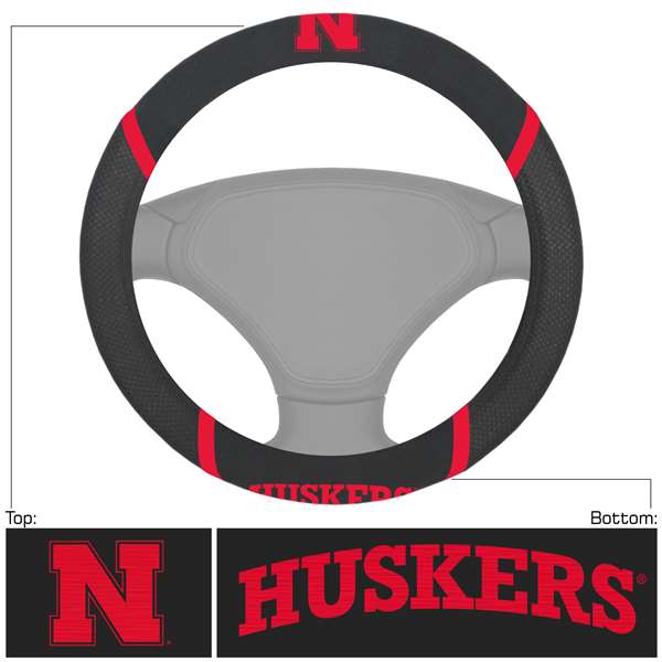 University of Nebraska Cornhuskers Steering Wheel Cover