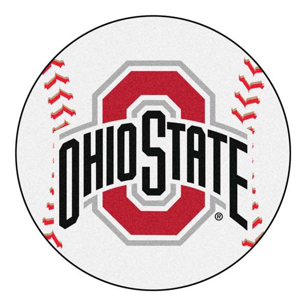 Ohio State University Buckeyes Baseball Mat