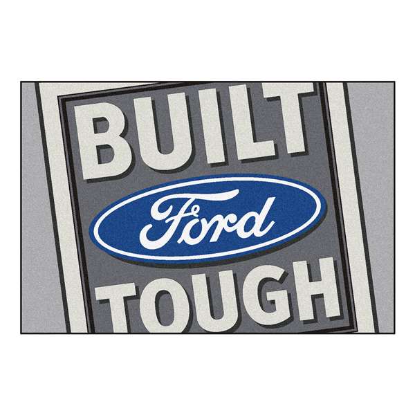 Ford - Built Ford Tough  5x8 Rug Rug Carpet Mats