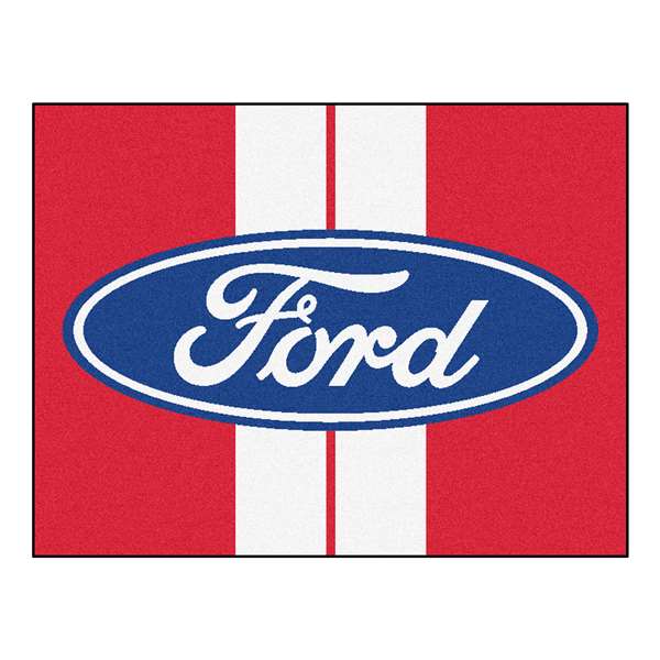 Ford - Ford Oval with Stripes  All Star Mat Rug Carpet Mats