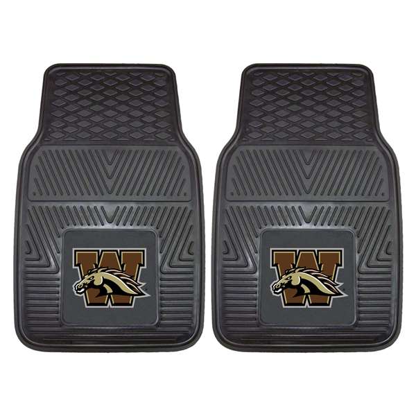 Western Michigan University Broncos 2-pc Vinyl Car Mat Set